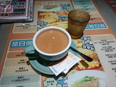 招牌热奶茶-大头力茶餐厅(花都融创茂店)