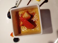 龙井焦糖炖奶-木守西溪溪隐餐厅