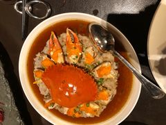 和乐蟹蒸手剁肉饼-广州文华东方酒店·江-由辉师傅主理