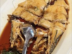 黄油花雕浸笋壳鱼-玫瑰厅上海菜(兴国路店)