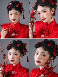 点击看大图 -艾拉·女王婚纱礼服馆