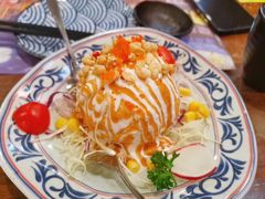 炸温泉蛋土豆泥沙律-仙隐小鹿中華の日料(正弘城店)