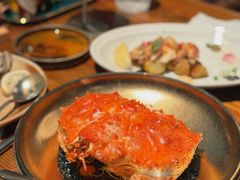 帝王蟹墨鱼汁饭-Osteria Garden 生蚝花园餐厅(原进贤路店)