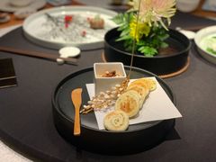 鹅肝酱拌葱油饼-桂语山房(满觉陇店)