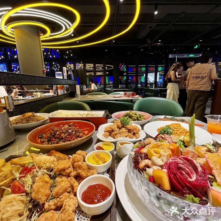 郑州的餐厅已经美到next level啦
