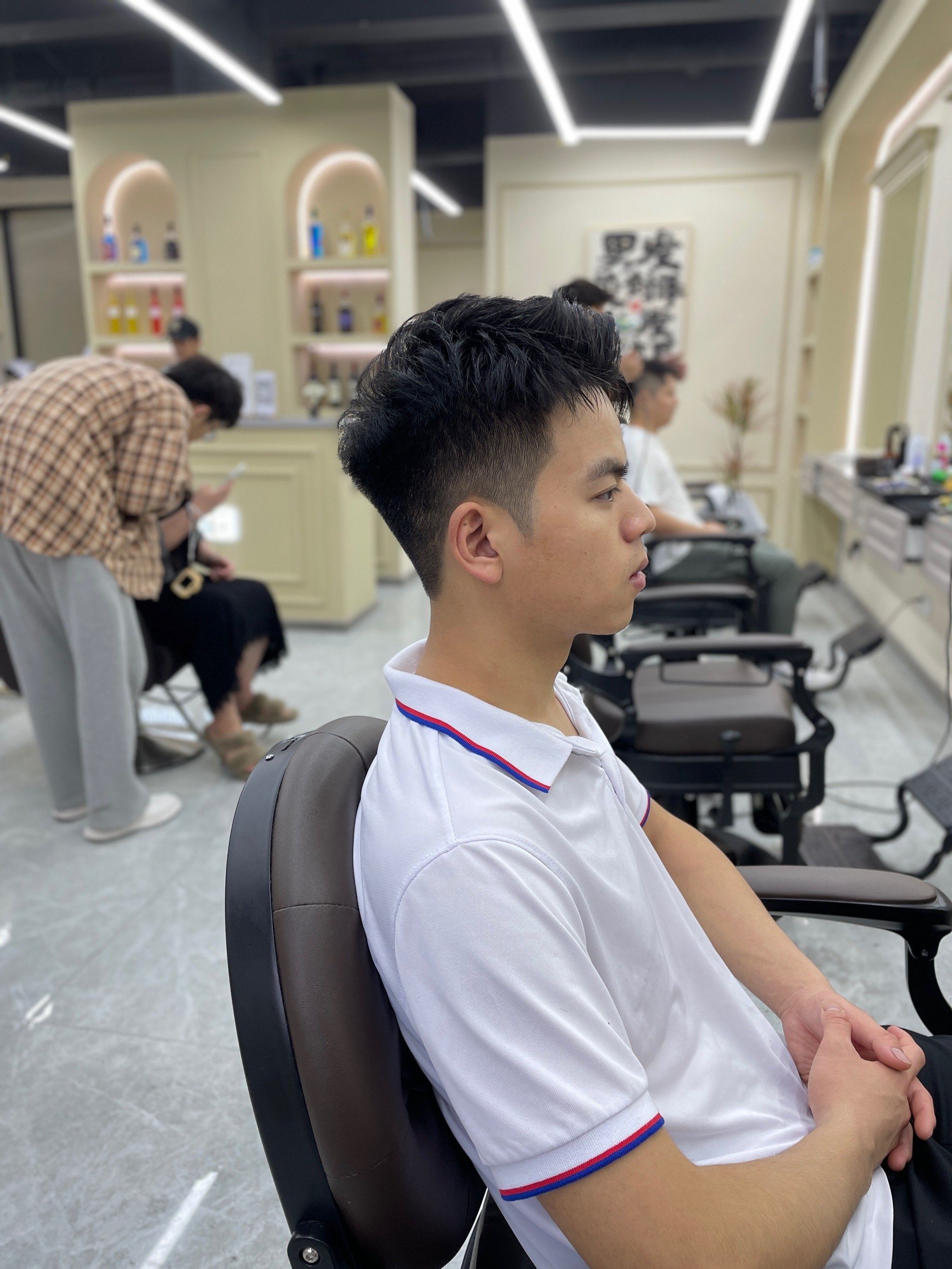 男士剪发#男士侧背 #立体渐变 #剪发发型男 #男生剪髮 #男生头发怎么