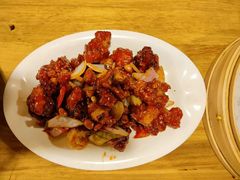 椒香虾仁爆鸡球-陈傻子餐厅(世纪都会店)