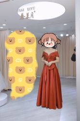-台湾蔡美月婚纱租赁