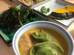纯素菠菜饺-十二舍·湯物素煮(江泰潤政店)