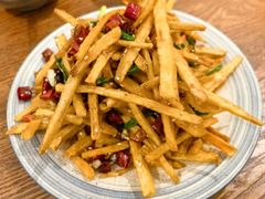 干煸藕丝-静一餐厅·湖北菜(前门店)