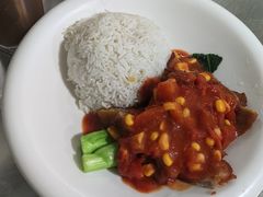 茄汁猪扒饭-颓记茶餐厅(美景总店)