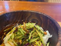经典全素凉皮-西北杂粮筐手工面凉皮(来福士店)
