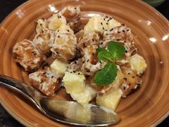 菠萝油条虾-华豫川酒家(大卫城店)