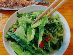 炝炒莴笋叶-九九牛肉馆(南山路店)