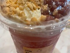 西瓜红豆爆爆珠丸子碎冰旋-去茶山(重庆万象城店)