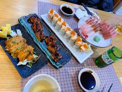 三文鱼刺身-林妈妈村·日式料理(宝山万达店)