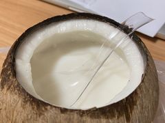 -椰爺爺·椰子冻砵仔糕