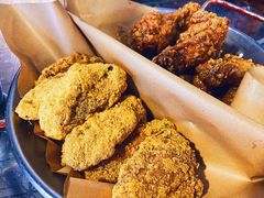 甜芝士味鸡翅-富乐满韩国正宗炸鸡韩国料理(虹泉路店)