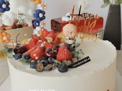 -卡比儿童蛋糕·心意定制·低脂零卡糖动物奶油FancyBALLOON(滨海店)