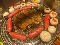 -草家酱蟹炭火烤肉店(珲春南路二店)