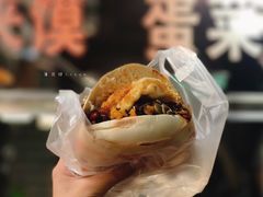 蛋菜夹馍-老马家马蓉蛋菜夹馍·腊牛肉夹馍(回民街店)