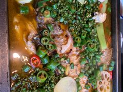 -探鱼·鲜青椒爽麻烤鱼(天河优托邦店)