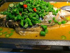 -探鱼·鲜青椒爽麻烤鱼(天一广场店)