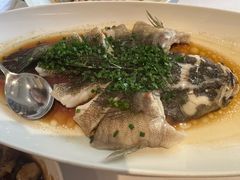 葱油蒸笋壳鱼-南麓·浙里(外滩店)