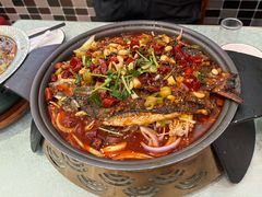 万州烤鱼草鱼-川渝美食·烤鱼(背阴胡同店)