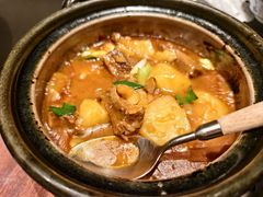 青蒜黄金土豆烧牛肋排-玖五京菜(杭州城北万象城店)