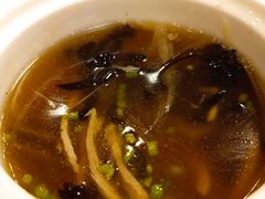 鸭丝酸辣汤-九花山烤鸭店