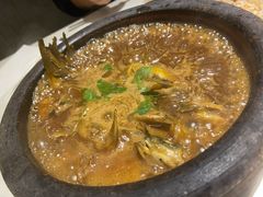 白洋淀石锅嘎鱼-小放牛炒菜馆(裕华万达店)