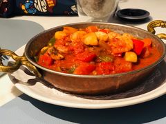 嫩烩虾仁-伊斯坦布尔土耳其清真咖啡餐厅