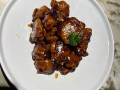 雪花糖醋里脊-绿茶餐厅(乐峰广场店)