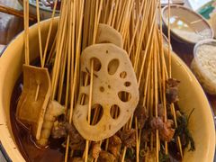 -拈签一笑黄牛肉辣卤串串