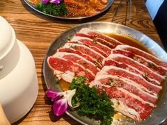 -明洞阿姨·韩式酱蟹烤肉·创意料理(三元桥店)