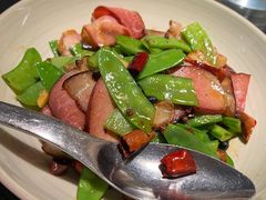 荷兰豆煸老腊肉-华豫川酒家(大卫城店)