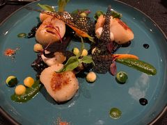 香煎扇贝配迷你混合海鲜-AZUL by FUEL蓝色·法式酒馆(琶醍店)