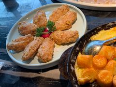 蛋黄鸡翅-新白鹿餐厅(虹桥南丰城店)