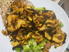 茶叶炒鱼片-红日饭店(裕隆三路店)