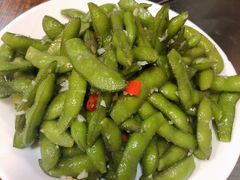 盐水毛豆-虾老大小龙虾烧烤(竞舟店)