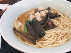 虾爆鳝面-奎元馆.百年奎元.非遗传承(西湖边的解放路店)