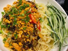 椒麻牛肉拌面-九田家黑牛烤肉料理(中北镇店)