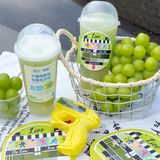 乐乐茶新品都去喝‼️周边好可爱🥰