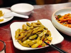 水煮毛豆-佳佳麻辣烧菜馆
