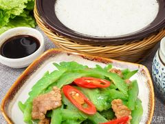 苦瓜肉片饭-南都咖啡西餐厅(天誉店)