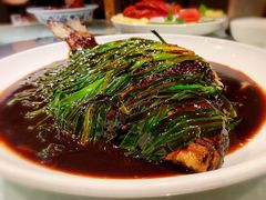 葱烤千岛湖野生扁鱼-宏玲餐厅(四川南路店)