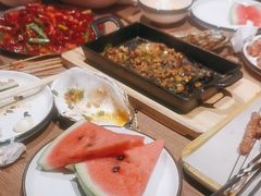 -街角等你.大连海鲜烧烤.经典铁板海鲜串(西安路店)