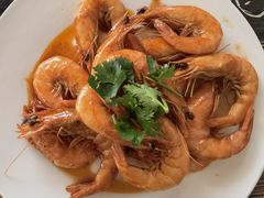 油焖大虾-1910老鲁味海鲜·戳子肉·青岛菜(金沙滩店)