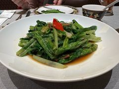 豆豉鲮鱼油麦菜-羲和雅苑•北京烤鸭(平安国际金融中心店)